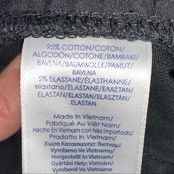 Chaps by Ralph Lauren-size8-boot cut black jeans - Picture 7 of 8